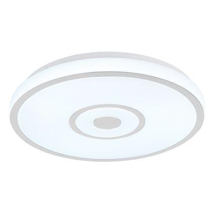 Globo - Plafonnier LED/24W/230V 3000/4000/6000K Ø 38 cm blanc/chrome mat