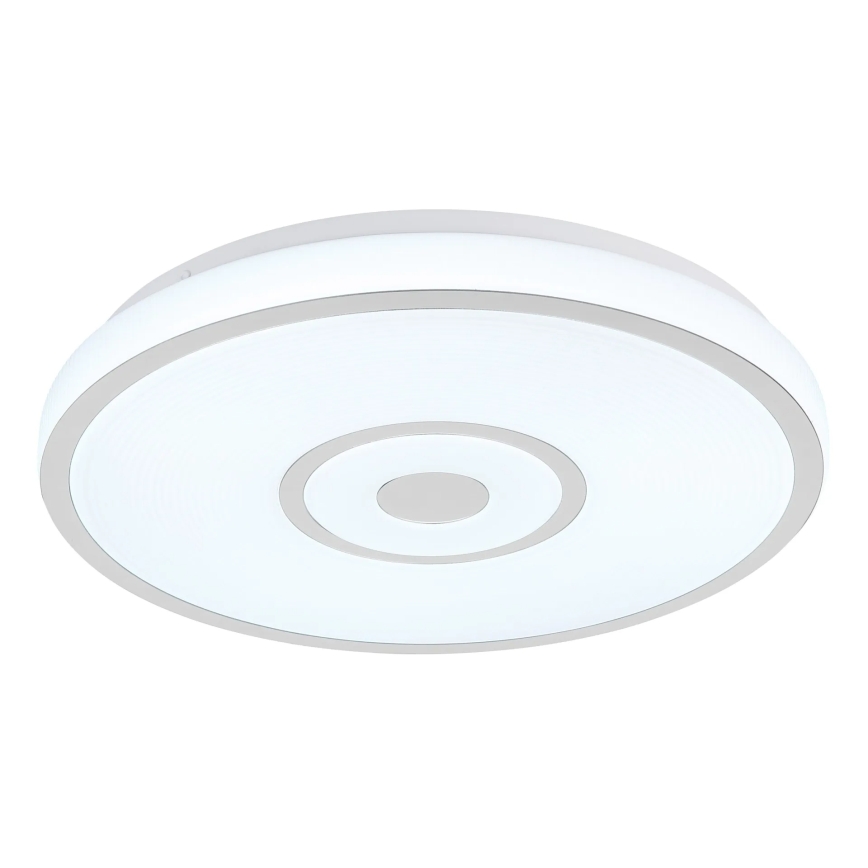 Globo - Plafonnier LED/24W/230V 3000/4000/6000K Ø 38 cm blanc/chrome mat