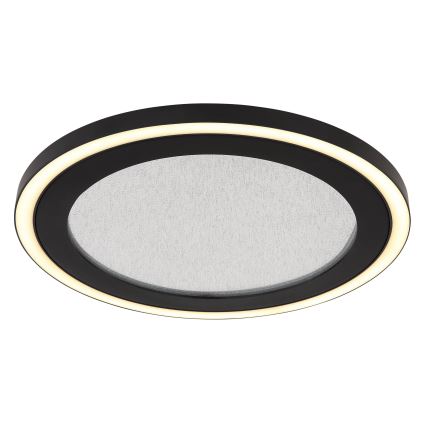Globo - Plafonnier LED/24W/230V 4000K d. 34 cm noir