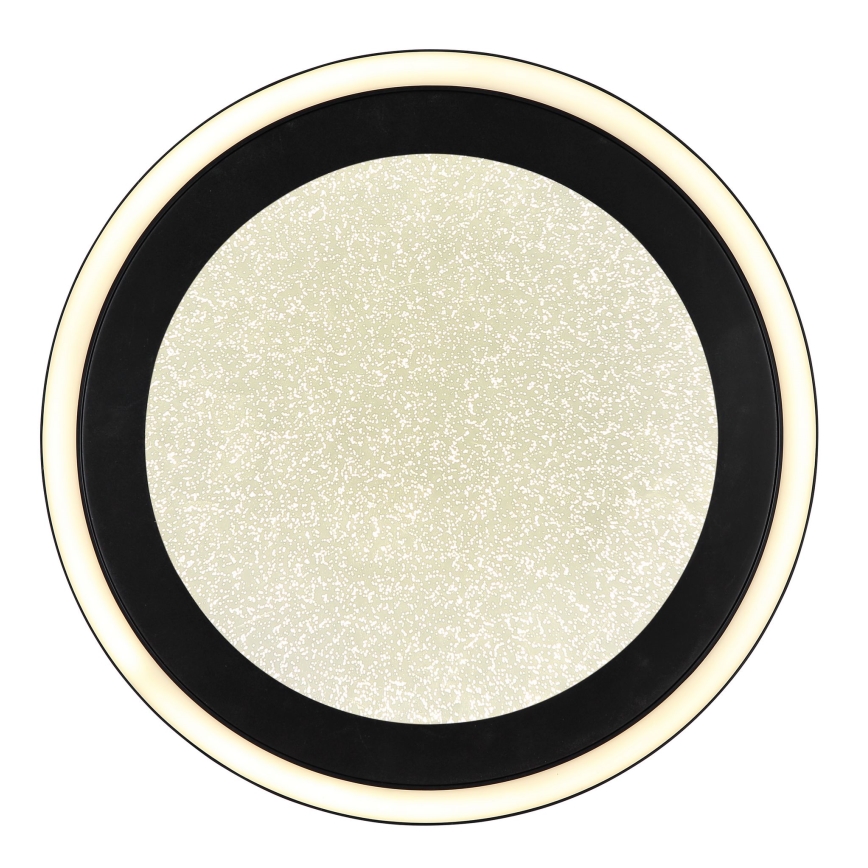 Globo - Plafonnier LED/24W/230V 4000K d. 34 cm noir