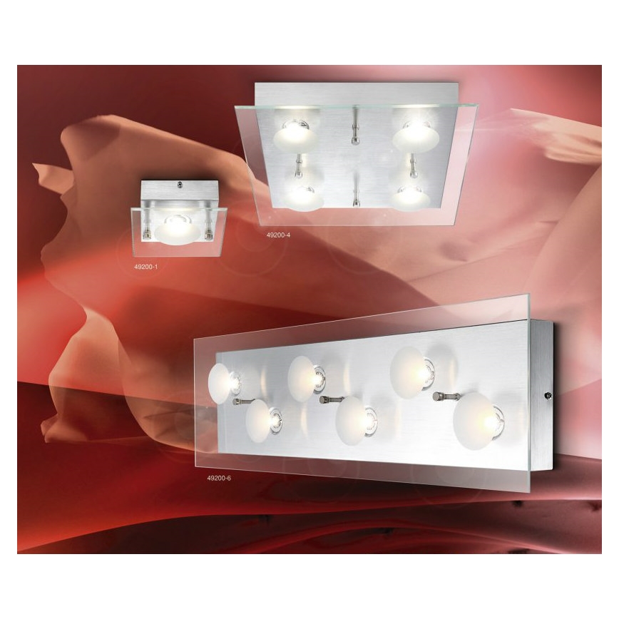Globo 49200-1 - Plafonnier BERTO 1xLED/5W/230V