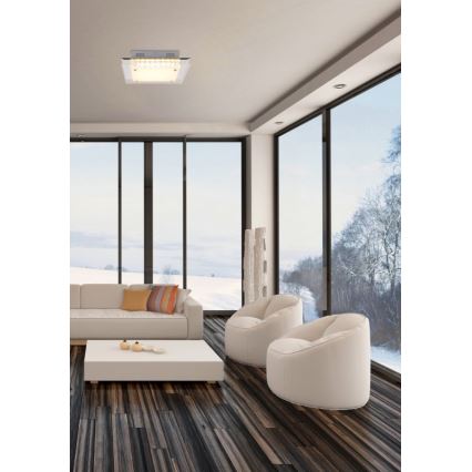 Globo - Plafonnier LED en cristal LED/18W/230V