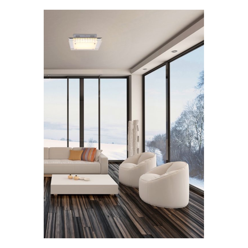 Globo - Plafonnier LED en cristal LED/18W/230V