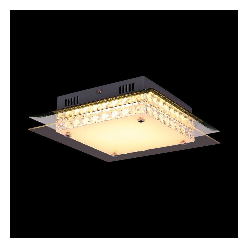 Globo - Plafonnier LED en cristal LED/18W/230V