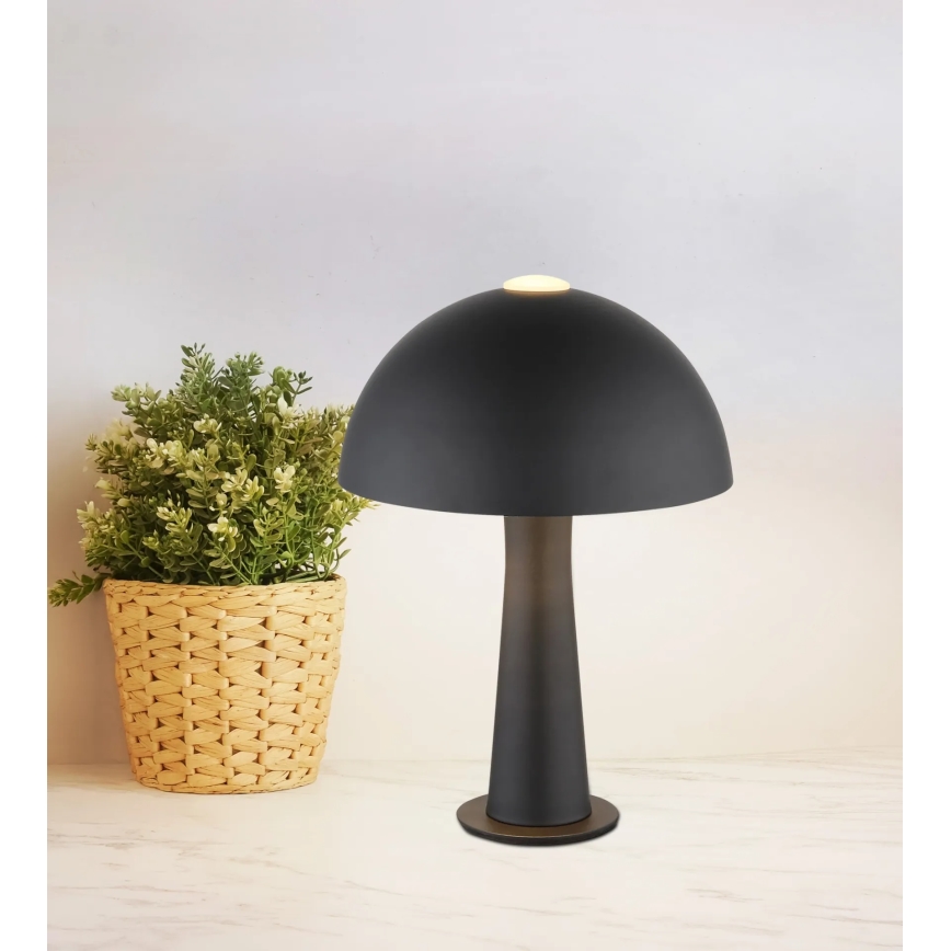 Globo - Lampe de table 1xE14/25W/230V noire