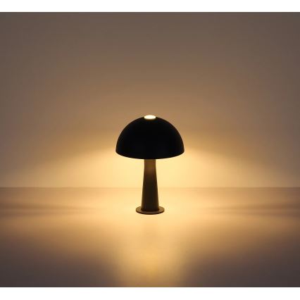 Globo - Lampe de table 1xE14/25W/230V noire