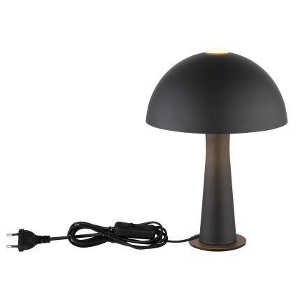 Globo - Lampe de table 1xE14/25W/230V noire