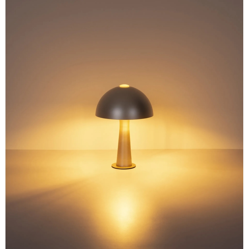 Globo - Lampe de table 1xE14/25W/230V crème