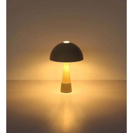Globo - Lampe de table 1xE27ILLU/40W/230V grise