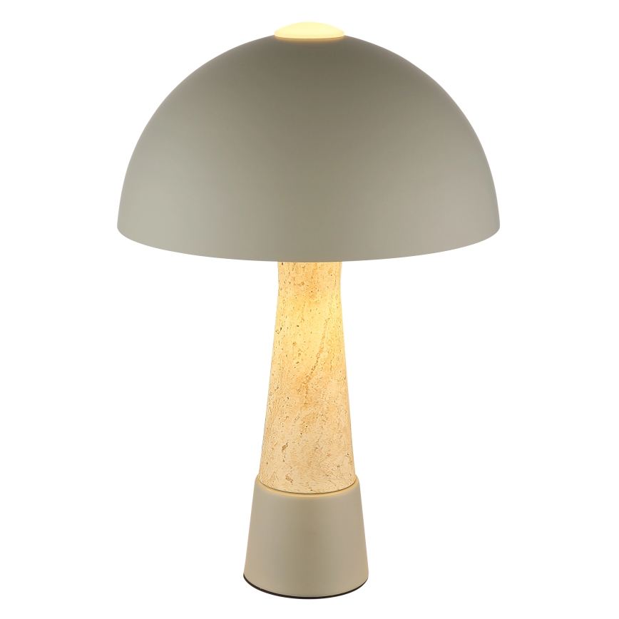 Globo - Lampe de table 1xE27ILLU/40W/230V grise
