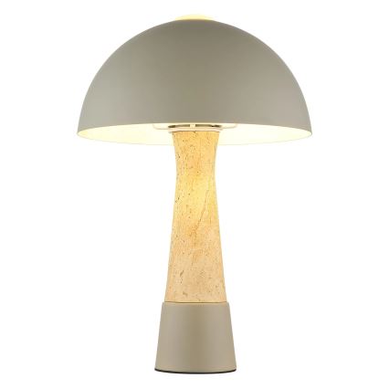 Globo - Lampe de table 1xE27ILLU/40W/230V grise
