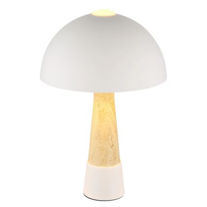 Globo - Lampe de table 1xE27ILLU/40W/230V crème