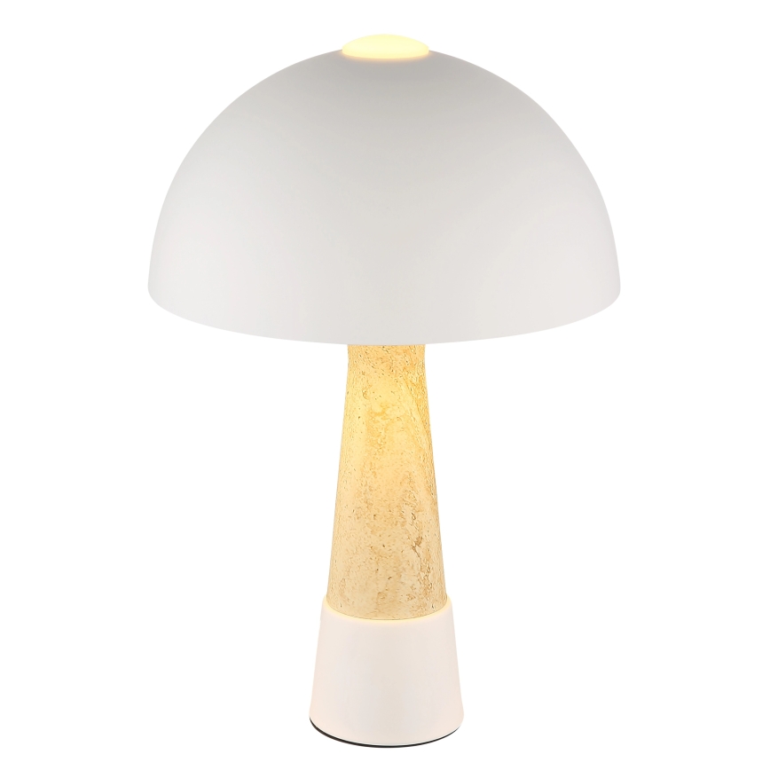 Globo - Lampe de table 1xE27ILLU/40W/230V crème