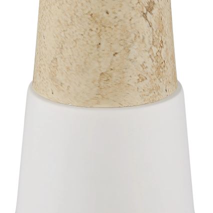 Globo - Lampe de table 1xE27ILLU/40W/230V crème