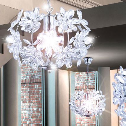 Globo 5133 - Lustre sur chaine JULIANA 1xE27/60W/230V