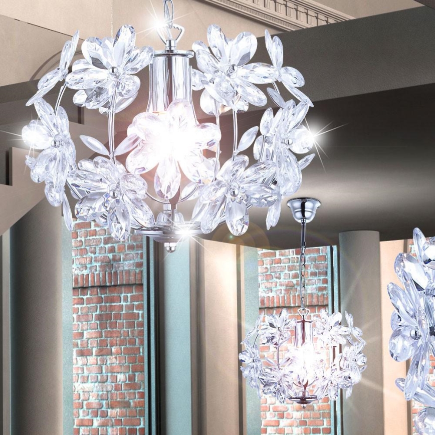 Globo 5133 - Lustre sur chaine JULIANA 1xE27/60W/230V