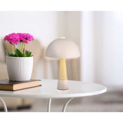 Globo - Lampe de table 1xE27ILLU/40W/230V beige