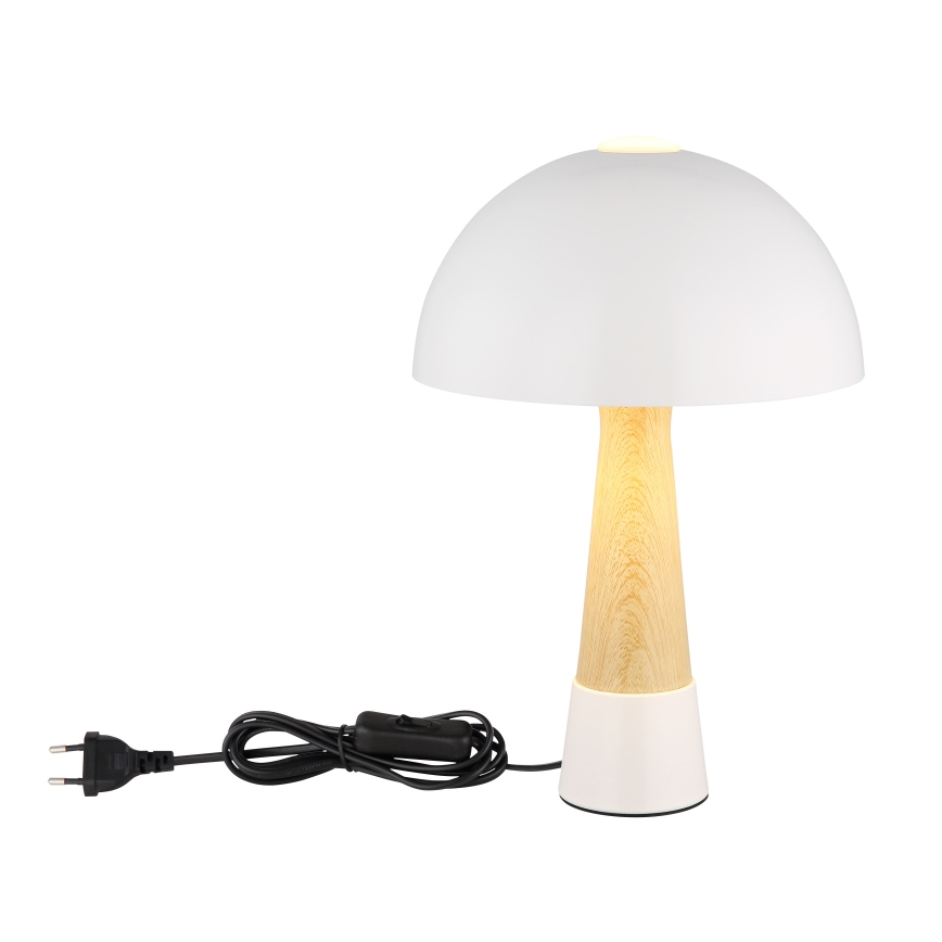 Globo - Lampe de table 1xE27ILLU/40W/230V blanche