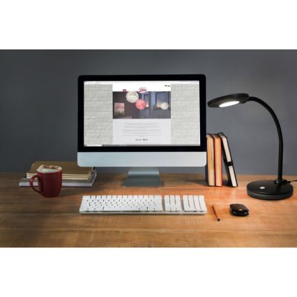 Globo - Lampe de table tactile à intensité variable LED/4,6W/230V noir