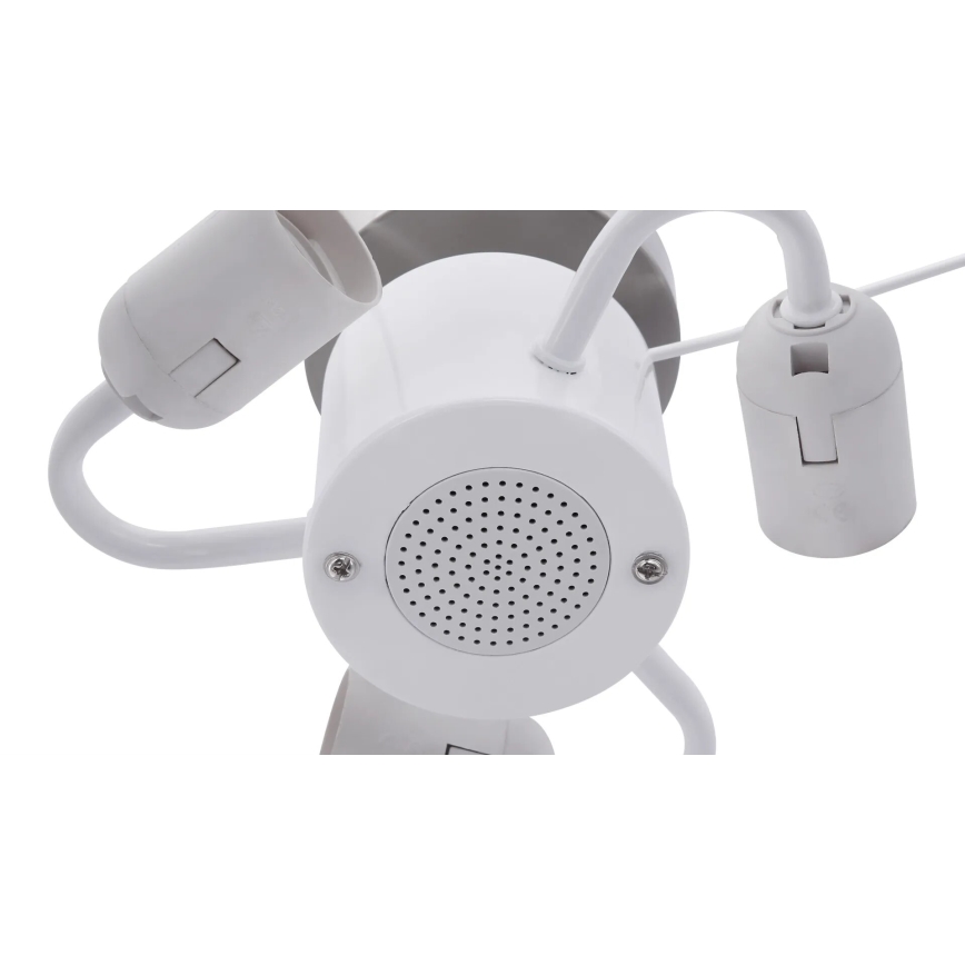 Globo 54004DL - Plafonnier avec haut-parleur THERESA 3xE27/40W/230V