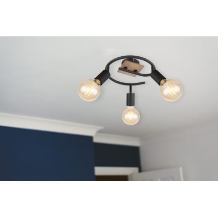 Globo - Spot mural 3xE27/40W/230V