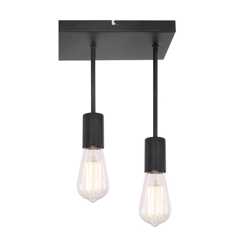 Globo - Suspension filaire 4xE27/60W/230V