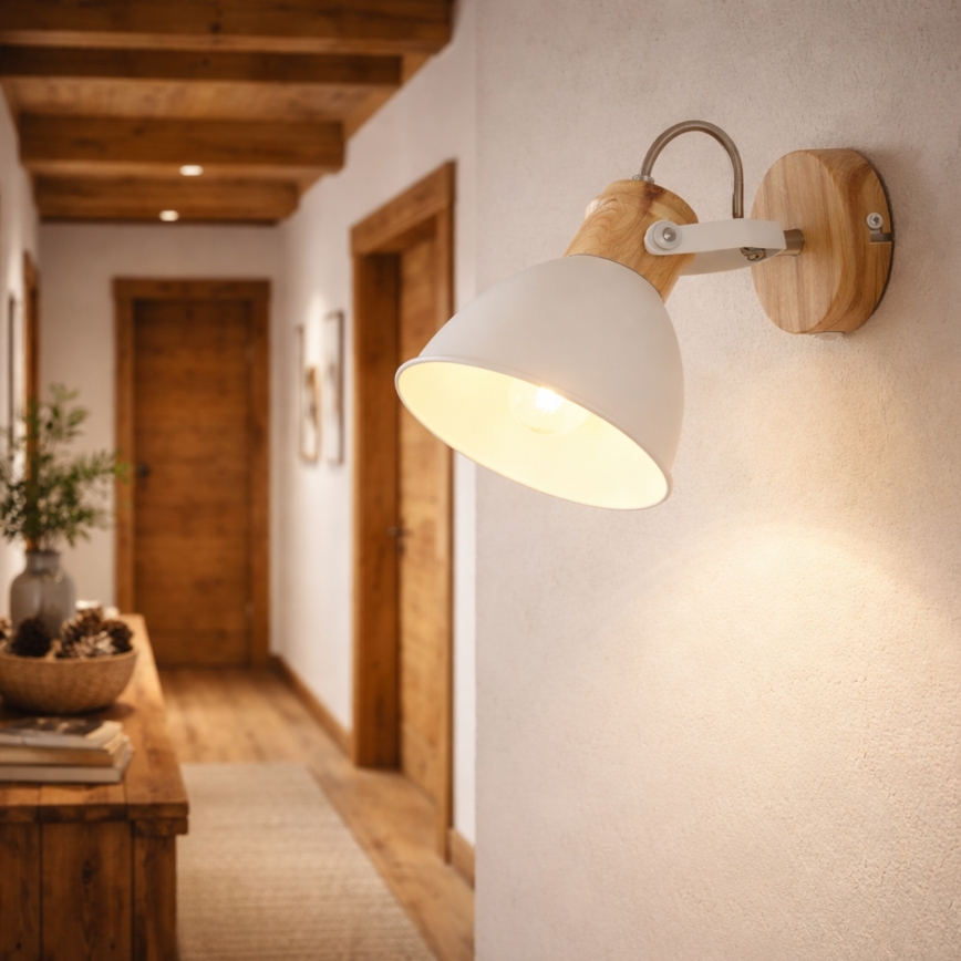 Globo - Spot mural 1xE27/40W/230V