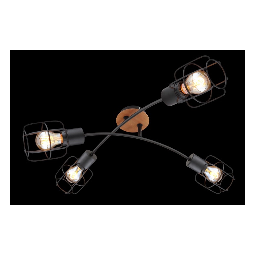 Globo - Lustre plafonnier 4xE27/40W/230V