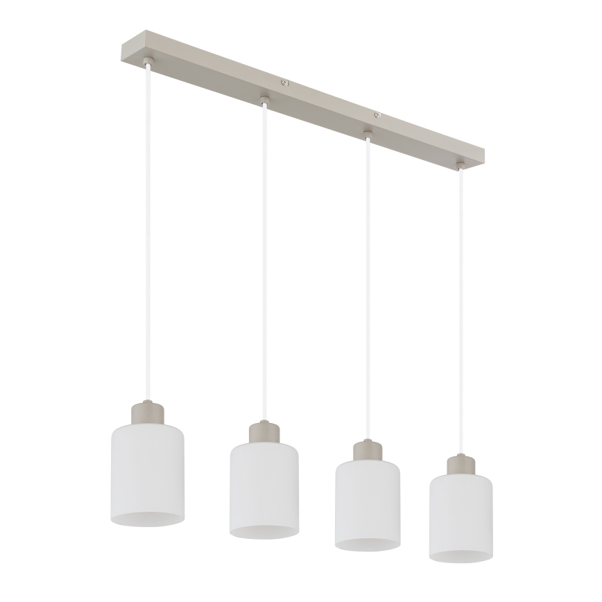 Globo - Suspension sur câble 4xE27/40W/230V