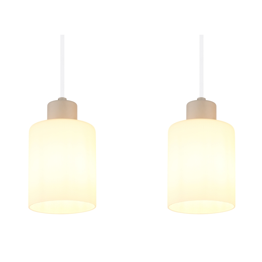 Globo - Suspension sur câble 4xE27/40W/230V