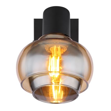 Globo - Applique murale spot 1xE14/40W/230V noire