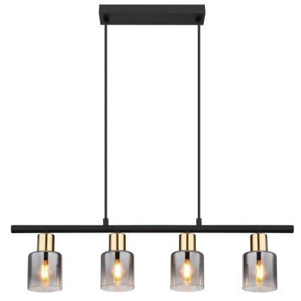 Globo - Suspension filaire 4xE14/25W/230V