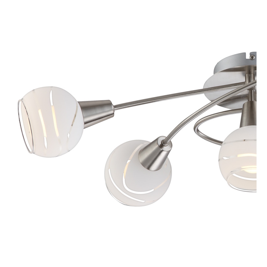 Globo - Plafonnier LED ELLIOTT 5xE14/4W/230V