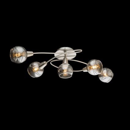 Globo 54348-5 - Lustre plafonnier LED ROMAN 5xE14/4W/230V