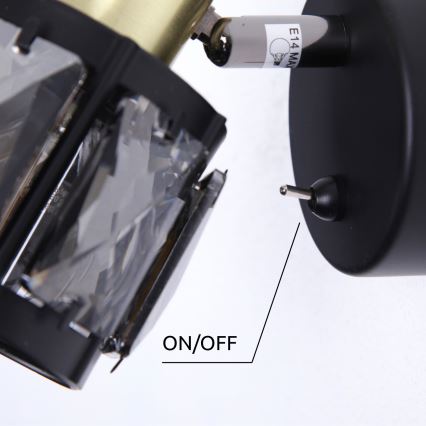 Globo - Spot mural 1xE14/40W/230V