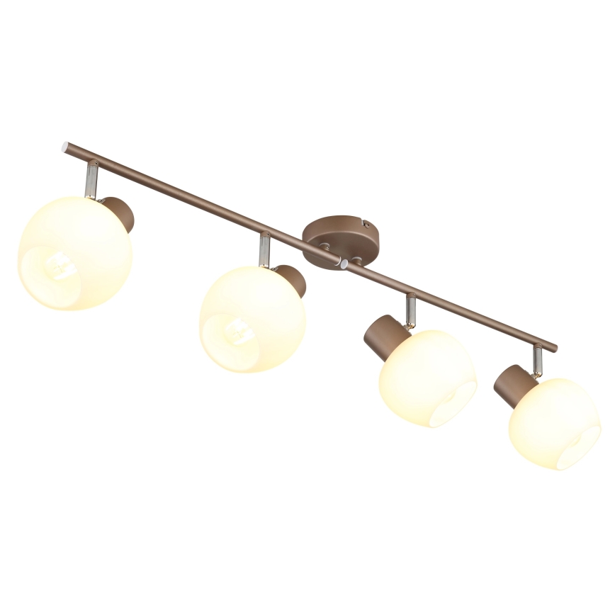 Globo - Plafonnier à 4 spots, 4x E27/40W/230V