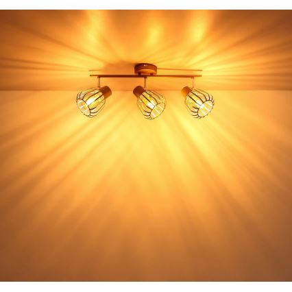 Globo - Spot orientable 3xE27/40W/230V