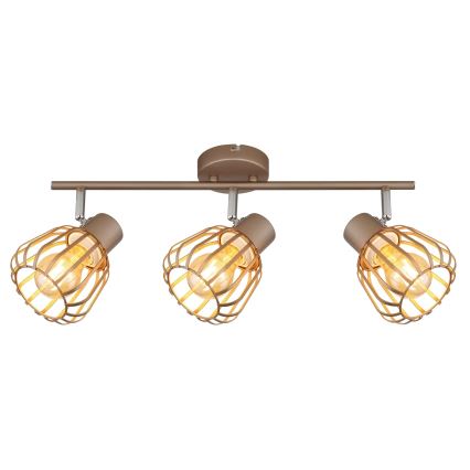 Globo - Spot orientable 3xE27/40W/230V