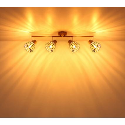 Globo - Luminaire à spots 4xE27/40W/230V