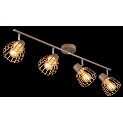 Globo - Luminaire à spots 4xE27/40W/230V