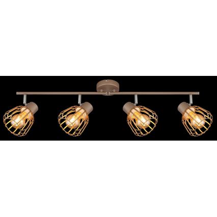 Globo - Luminaire à spots 4xE27/40W/230V