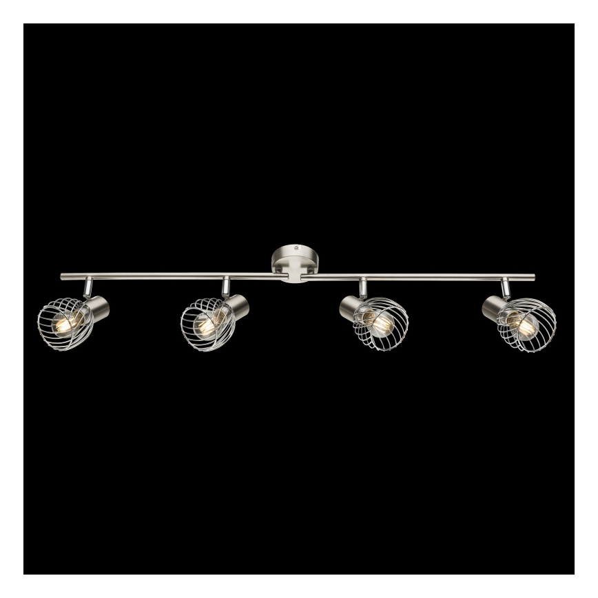 Globo - Spot 4xE14/40W/230V chrome mat