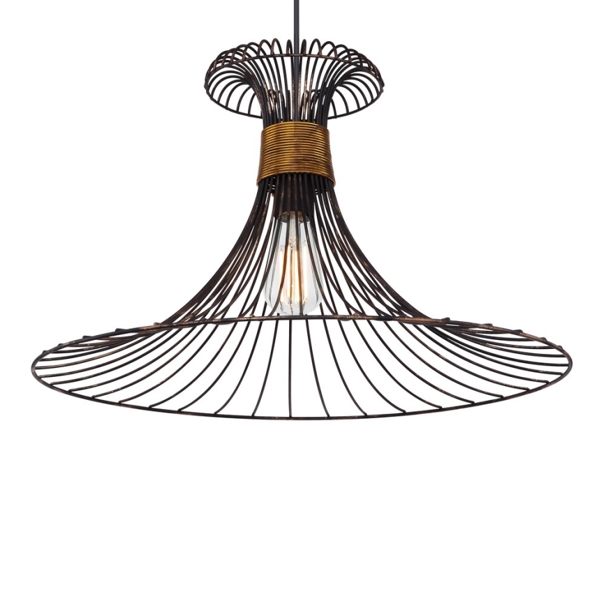 Globo - Suspension fil 1xE27/60W/230V