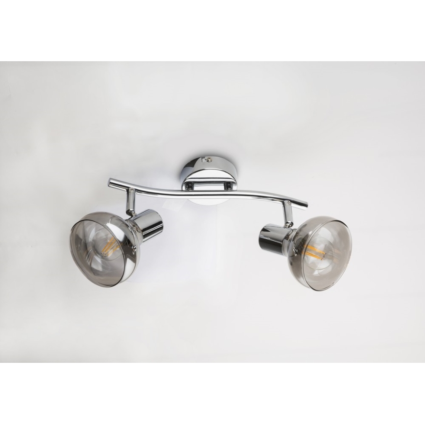 GLOBO 54921-2 - Spot LOTHAR 2xE14/40W/230V