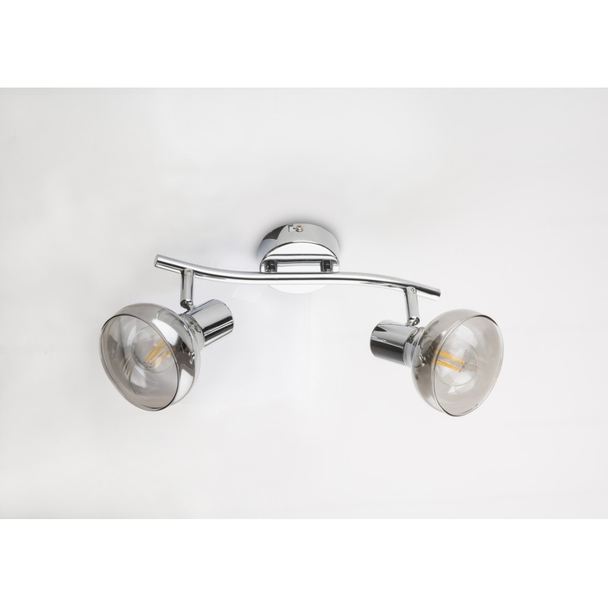 GLOBO 54921-2 - Spot LOTHAR 2xE14/40W/230V