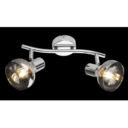 GLOBO 54921-2 - Spot LOTHAR 2xE14/40W/230V