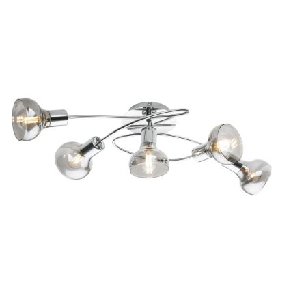 GLOBO 54921-5 - Lustre plafonnier LOTHAR 5xE14/40W/230V