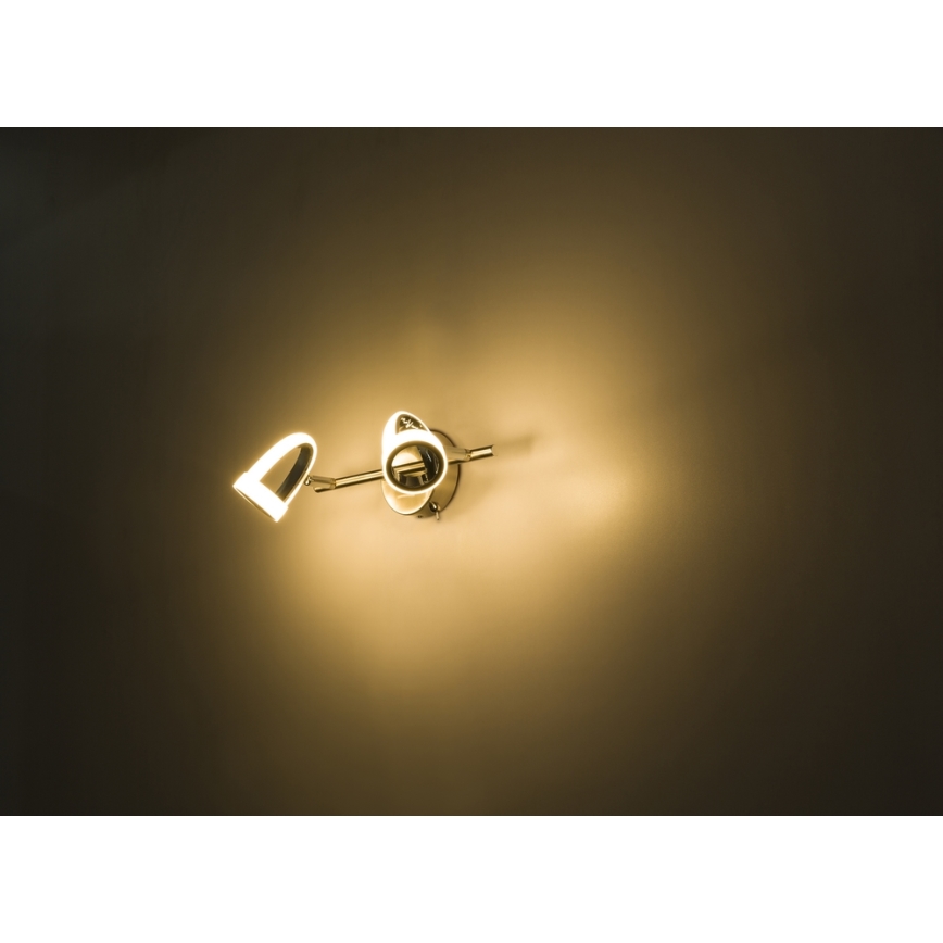 GLOBO 56006-2 - Spot LED RODRIK 2xLED/5W/230V