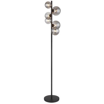 Globo - Lampadaire LED 6xG9/3,5W/230V fumé/noir