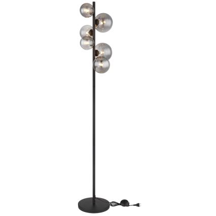 Globo - Lampadaire LED 6xG9/3,5W/230V fumé/noir